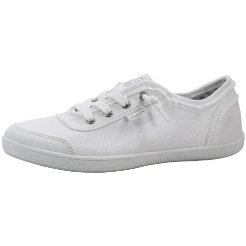 Skechers Skechers Dames Bobs B Cute Sneaker, Wit/Zilver, 11 Breed