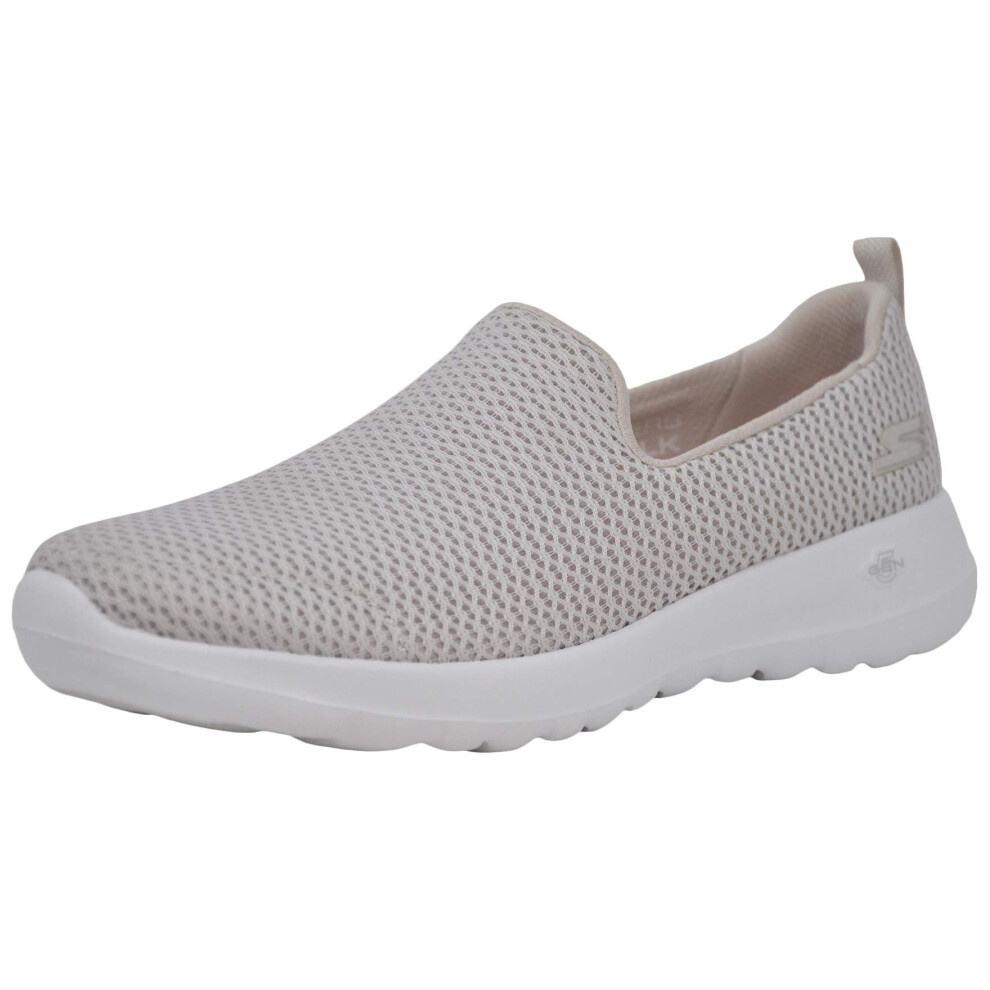 Skechers Women's Go Walk Joy Sneaker, Natural, 8 X-Wide Us