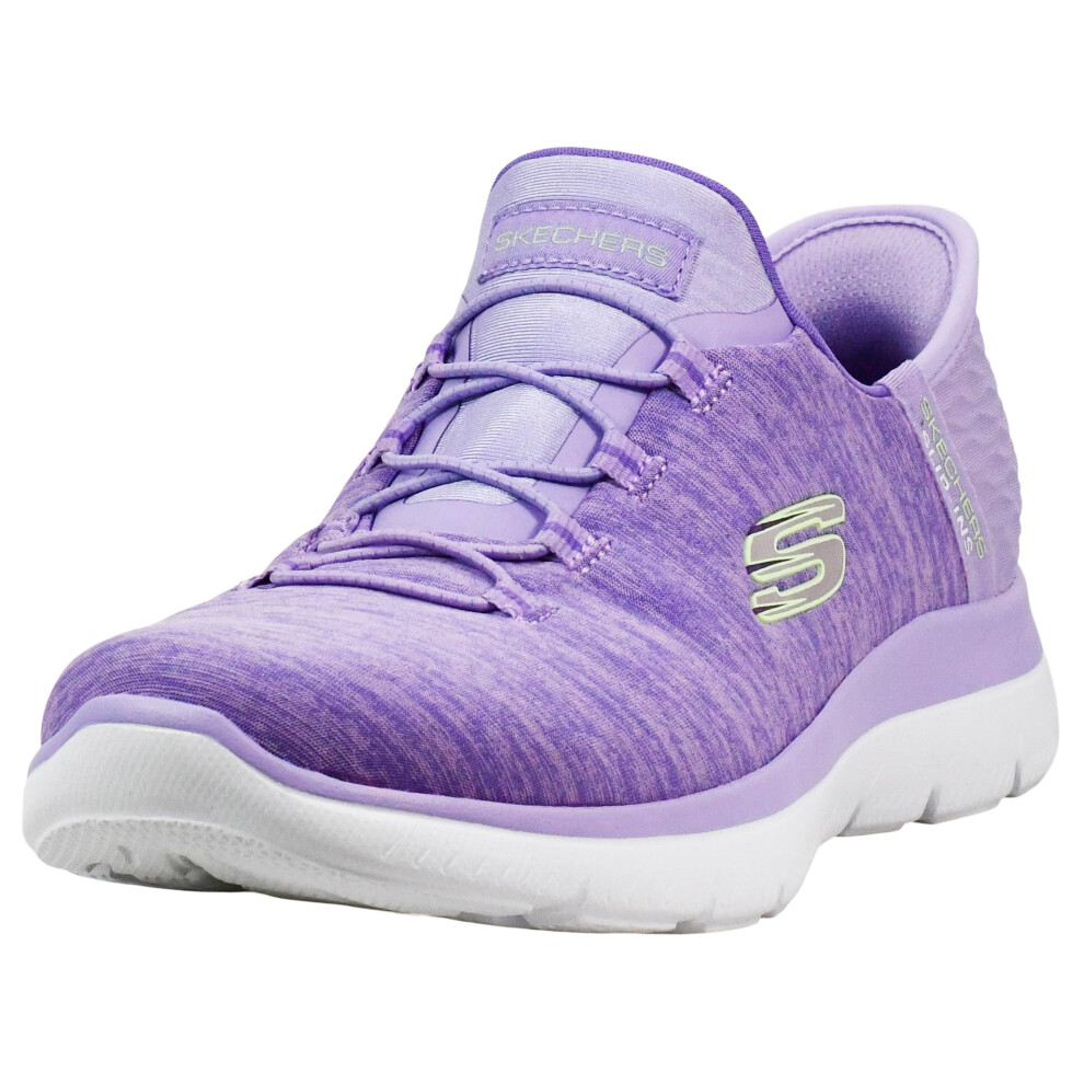 Skechers Women's Hands Free Summits Dazzling Haze, Lavender, 7.5 M Us