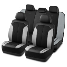 Skechers Auto Zittinghoezen, GOGA Mat Oxford Stof, Waterdichte Set, Universele Passende Hoezen voor Auto's en SUV's