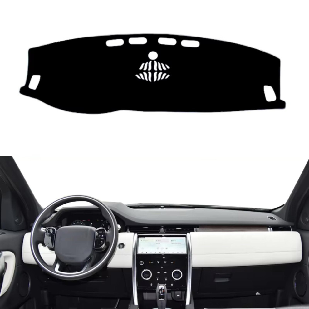 Dash Cover For Land Rover Discovery Sport 20152021, Nonslip Dashboard Mat With Uv Protection And Glare Reduction Black 9073542783541