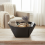 (14 inch Round) 4Pcs Reusable Felt Hanging Plant Baskets 8