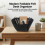 (12 inch Round) 4Pcs Reusable Felt Hanging Plant Baskets 3