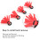 Schaum Float Bobber 4pcs Fliegenfischen Zubehör 2