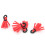 Schaum Float Indicator Rot 29mm Fliegenfischen 20