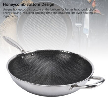 Induction Compatible Wok Pan 32cm Non Stick