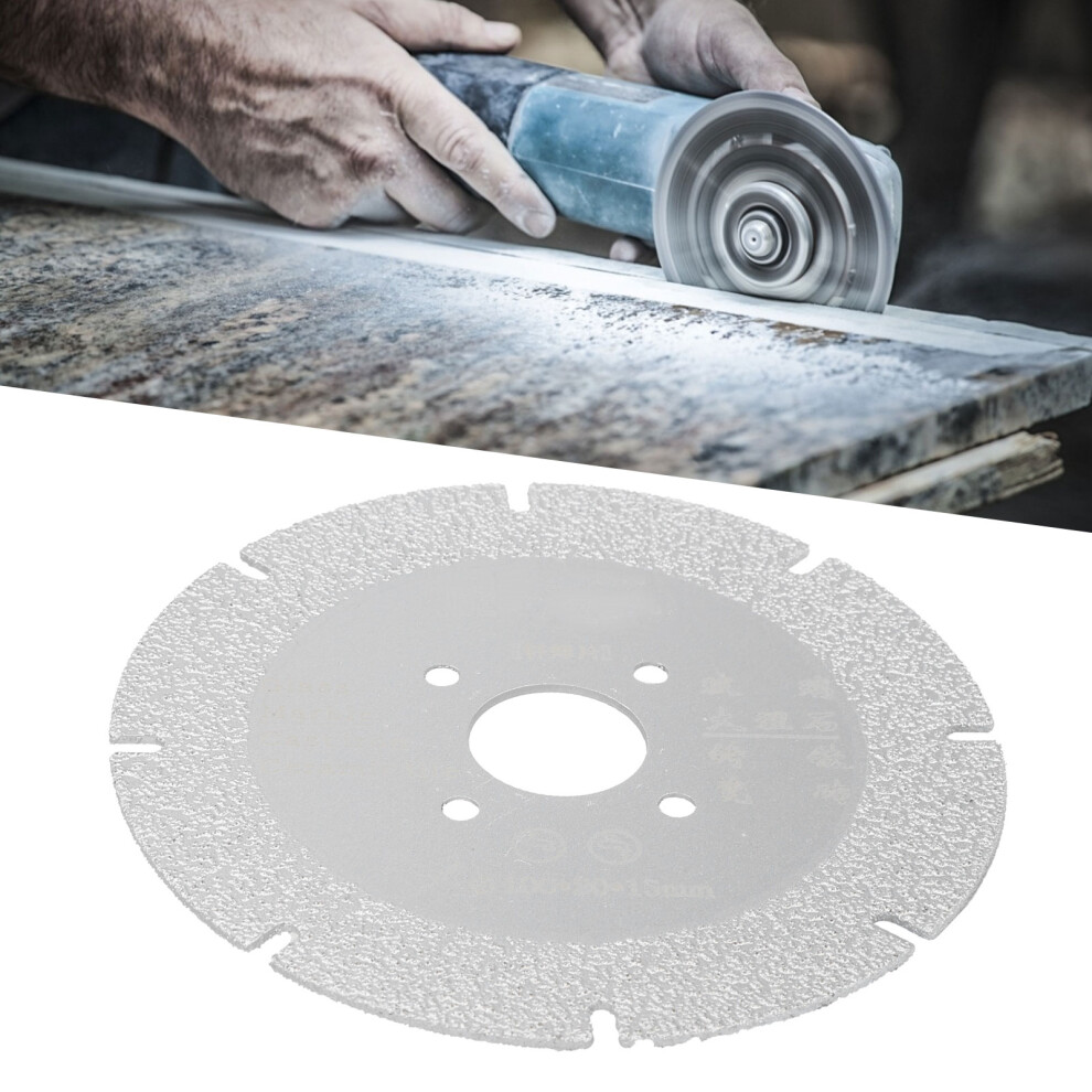 100X20x15mm Brazed Diamond Saw Blade For Marble Grinding Tool 7661391455591