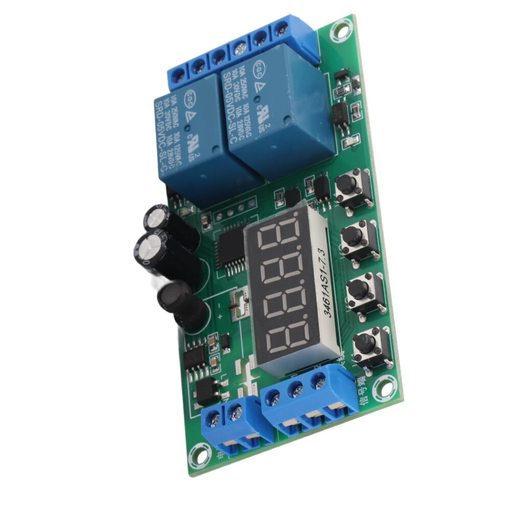 Yf-7 2ÂChannel Delay Relay Module 7Â30V Dc 5A Control Timer 4921391455575