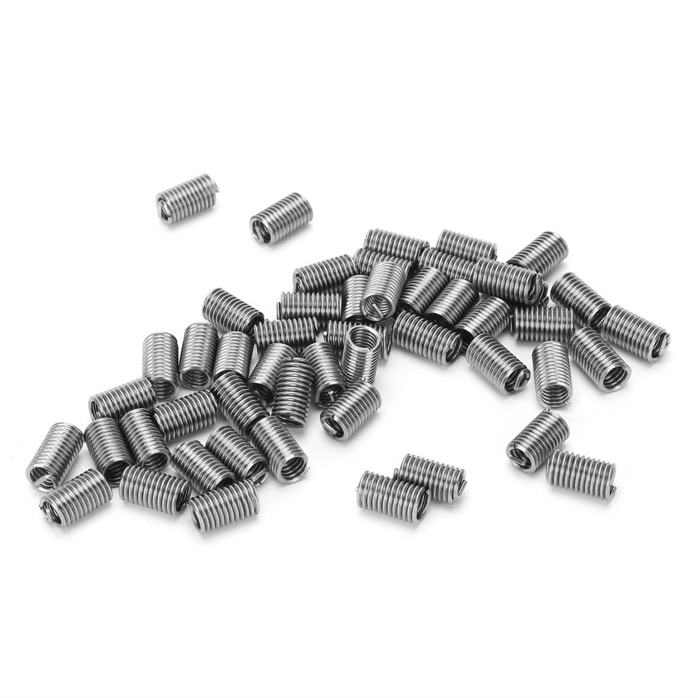 50Pcs M10-24X3d Stainless Steel Thread Inserts & Repair Nut Kit 3571391455795