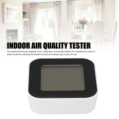 Indoor Air Quality Tester with High Accuracy Sensor, Large Display, Portable 2