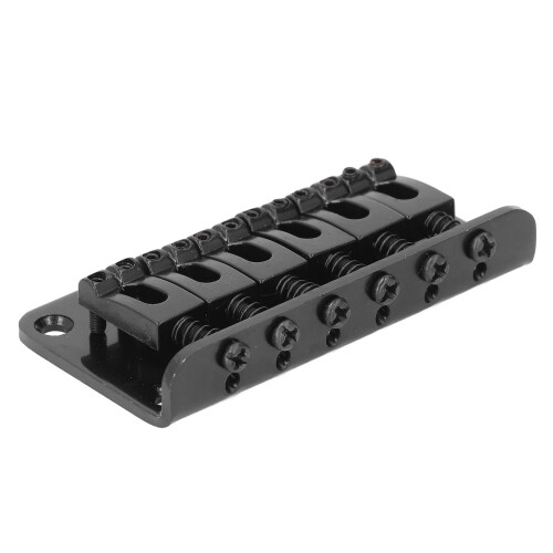 Hardtail Bridge 78mm Fixed Metal Replacement for Strat Tele Guitar 2