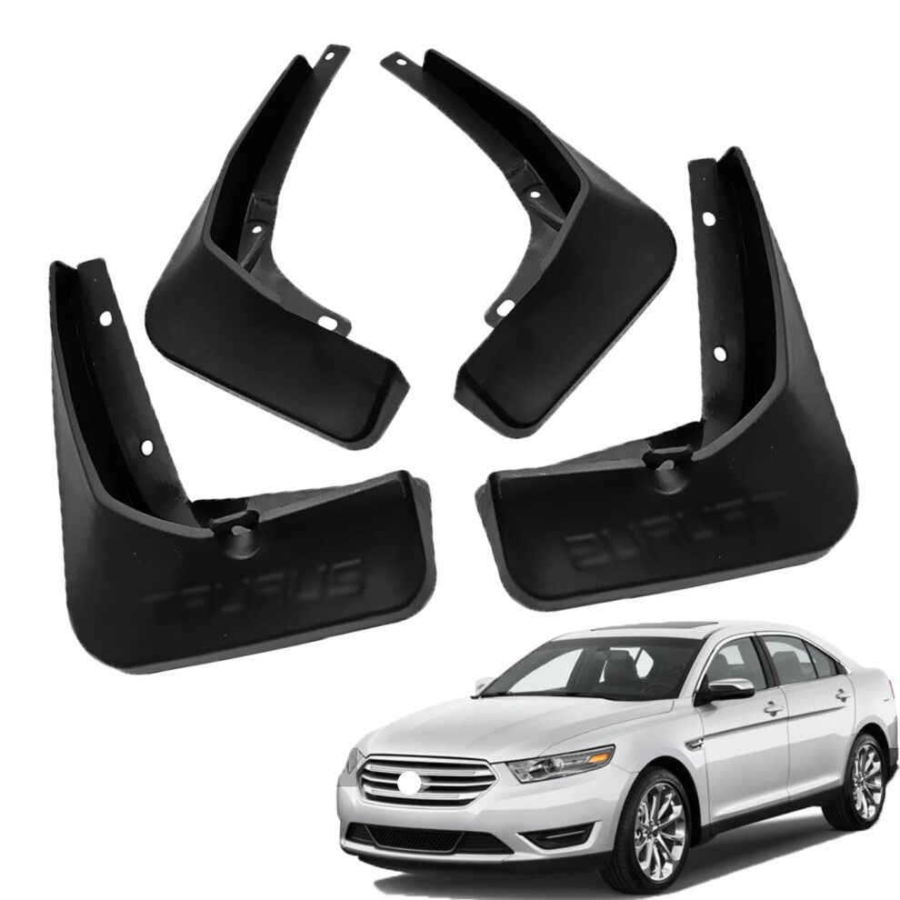 Mud Flaps For Ford Taurus Sedan (20152019) Models, Splash Guards No Drilling Installation All Weather Vehicle Sediment Protection (Set Of 4) 9330225104858