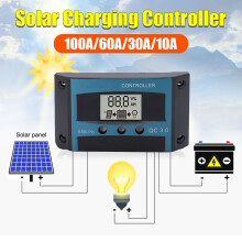 12V 24V MPPT Solar Regulator with Dual USB