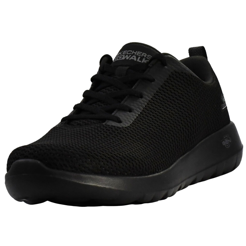 Skechers Men's Go Walk Max Effort Sneaker, Black/Black, 10.5 W Us
