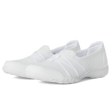 Skechers Dames Relaxed FIT Breathe Easy - Harbor HUES, Wit, 8