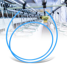 Flexible TPU Pneumatic Air Hose OD8xID5 10m Blue for Compressor