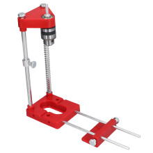 Portable Woodworking Drill Guide, 1.5-10mm, Red Adjustable Locator Tool