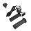 4X 36V Universal Electric Bicycle Throttle Handle with Led Display Indicator Speed Power Display Key Lock 4
