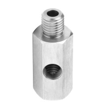 Edelstahl 1/8 Zoll auf M12x1,5 Öl-Drückersensoradapter für Honda