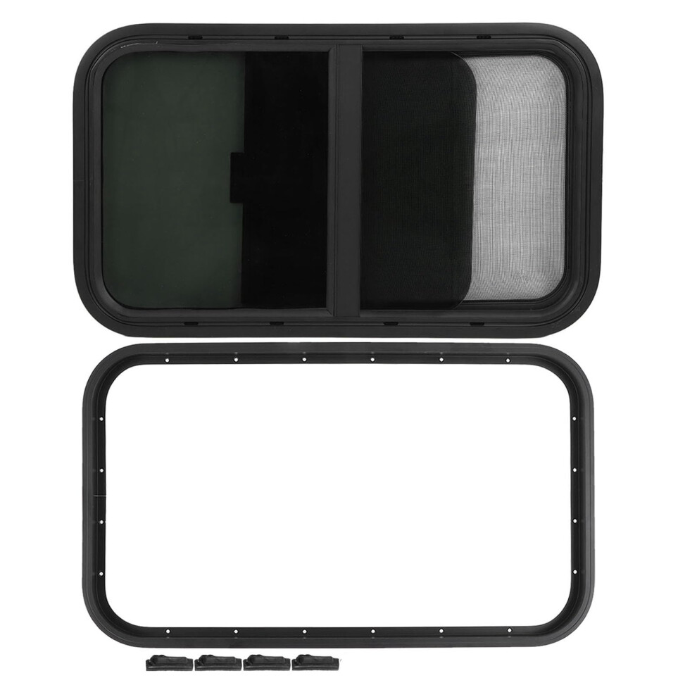 Rv Window Replacement 700X400mm Tinted Sliding Window With Screen For Camper Van And Motorhome Light 9330225105190