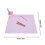 Silicone Craft Mat with 10 Brushes & Foldable Cup – Easy Clean Rose 2