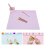 Silicone Craft Mat with 10 Brushes & Foldable Cup – Easy Clean Rose 16