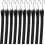 STANLEY STANLEY S300441 Μαύρο 41" Ελαστικά Χαλινάκια με S-Hooks για Στερέωση Καλύμματος, 10 Πακέτο 1