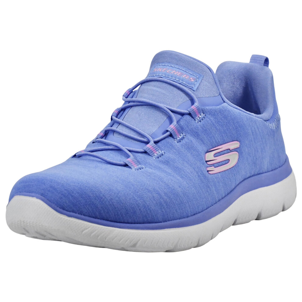 Skechers Women's Summits - Quick Getaway Shoes, Periwinkle, 6 M