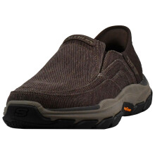Skechers Heren Slip-Ins Respected-Holmgren Schoenen, Bruin, 10 EW US