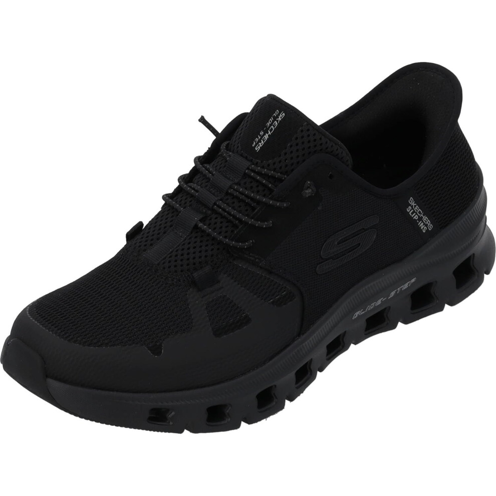 Skechers Men's Glide-Step Pro Hands Free Slip-In Sneaker,Black/Black,7.5