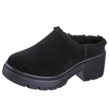 Skechers Damen Cozy City, Offene Clogs, Schwarz/Schwarz, 8M