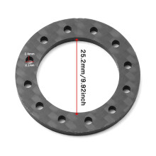 2X Carbon Fibre Slipper Clutch Friction Pad RC Car Accessories for EREVO SUMMIT E S 5352R