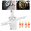 Multi-Function Cordless Electric Screwdriver 12V Compact Kit with LED Light 15
