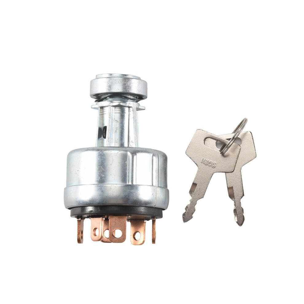 1700100023 1700100052 H806 Ignition With 2 Keys For Takeuchi Excavator Digger Ignition Lock Cylinder 6031075235367