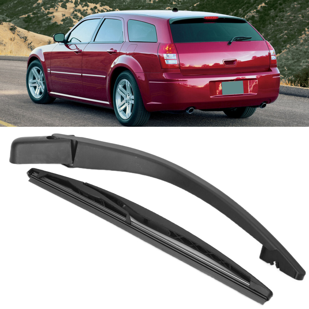Rear Windshield Wiper Arm Blade 05140654Aa For Dodge Magnum 2005-2008 Black 8731391460488