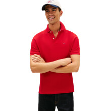 Tommy Hilfiger Heren Polo Shirt Classic Fit, Regal Red X Large