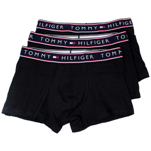 Tommy Hilfiger Tommy Hilfiger Herrens Trunk Underkläder i Bomull, Svart, M
