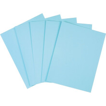 Papel de cartulina Staples 67 lbs 8.5 x 11 pulgadas Azul 250/paquete (82992)