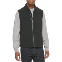 Gilet en Polaire pour Homme Tommy Hilfiger, Noir, Moyen