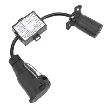 Plastic Car Trailer Connector 7 to 13 Pin Round for Cars & Trucks