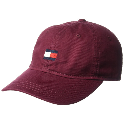 Tommy Hilfiger Tommy Hilfiger Herren Ardin Dad Hat, Zinfandel, Einheitsgröße