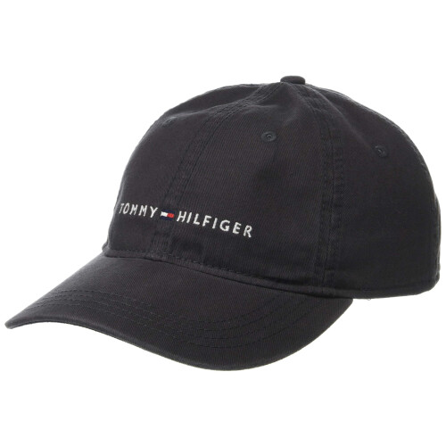 Tommy Hilfiger Tommy Hilfiger Herren Logo Baseballcap, Charcoal O/S