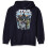 Star Wars STAR WARS boys Pullover Fleece Hooded Sweatshirt, Navy Heather, Medium US 1