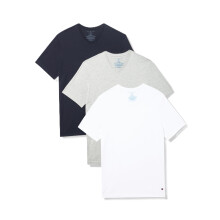 Tommy Hilfiger Heren Katoenen Classic 3-Pack V-Hals Onderhemden