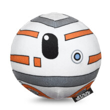 STAR WARS BB-8 Pluche Squeaky Bal voor Honden| Speelgoed voor Honden | Zacht Stof Squeaky Bal
