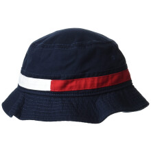 Tommy Hilfiger Heren Tino Bucket Hat, Sky Captain, Groot US