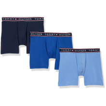 Tommy Hilfiger Herren Baumwoll Stretch Boxershorts Multipack Persisches Blau