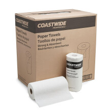 Coastwide Professionele Papieren Handdoeken, 2-laags, 85 Vellen/Rol, 30 Rollen/Pakket