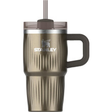 Stanley Quencher H2.0 Tumbler mit Griff und Strohhalm 20 oz | Flowstate 3-Positionen Deckel | Becherhalter-kompatibel