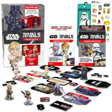 Gioco da Tavolo Star Wars Rivals con Pacchetti di Espansione - Bundle 3 Pezzi con Gioco Espandibile Serie 1
